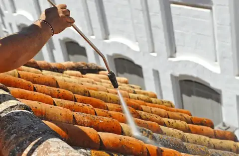 Nettoyage de toitures - Chalmazel-Jeansagnière